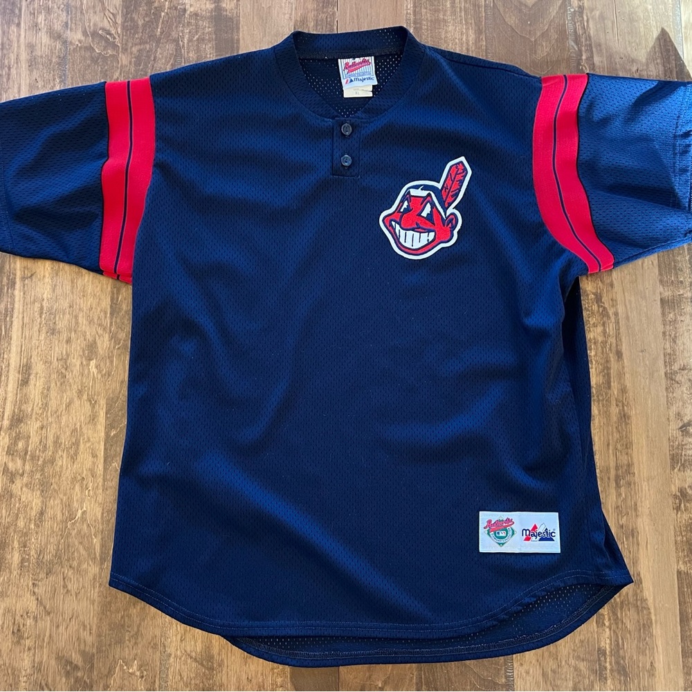 Cleveland Indians batting practice jersey